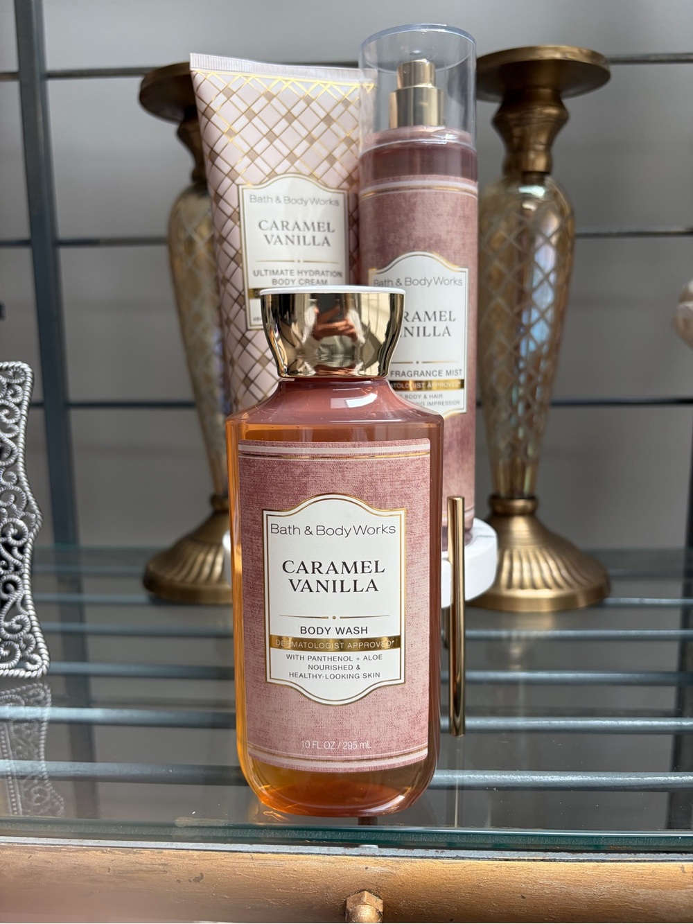 Bath& Body Works Caramel Vanilla Trio..Cream, FFM, Body Wash NWT Fall 2026